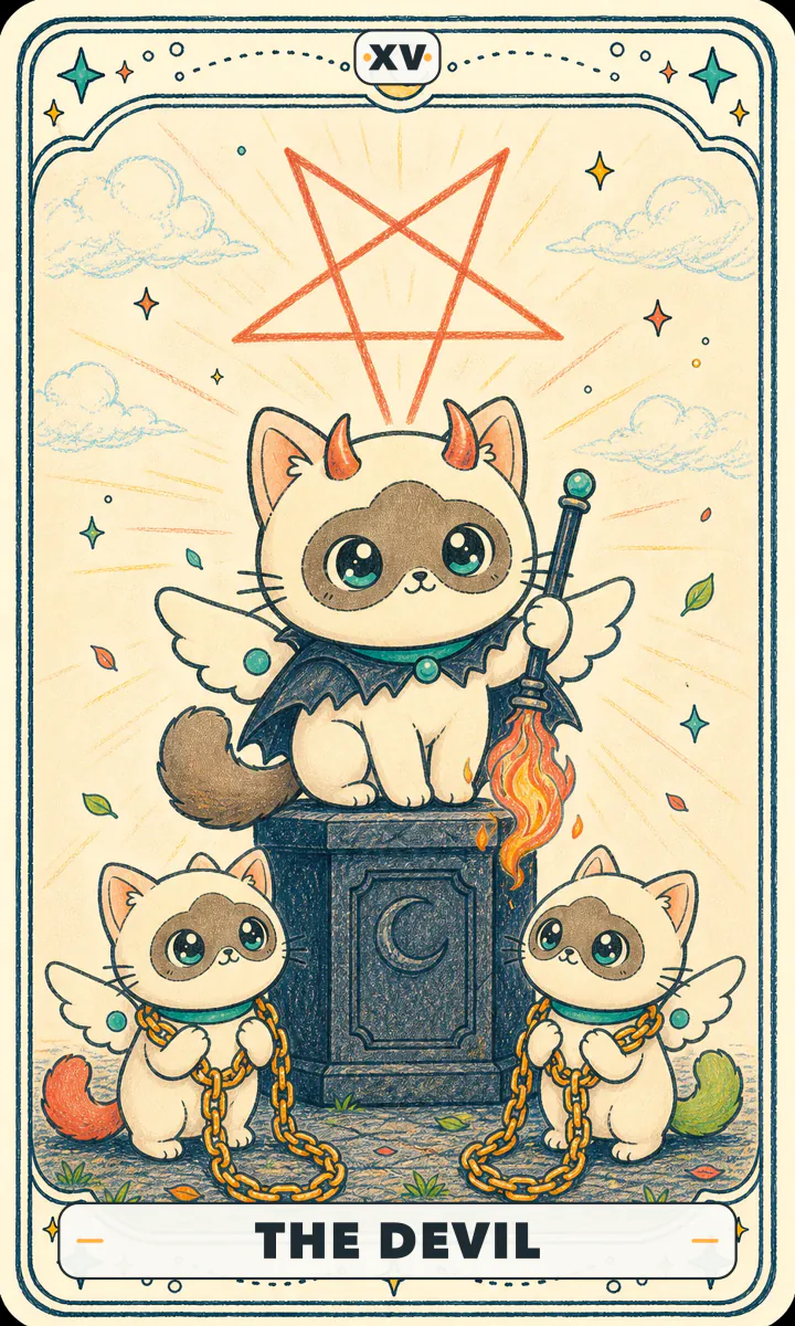 恶魔牌面